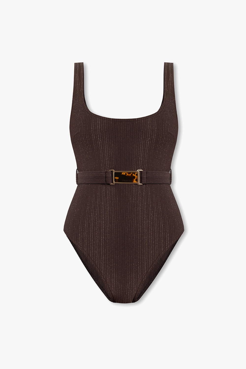 Brown One-piece swimsuit Zimmermann - SchaferandweinerShops KR